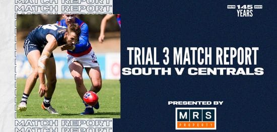 MRS Property Match Report Trial 3: South vs Central District